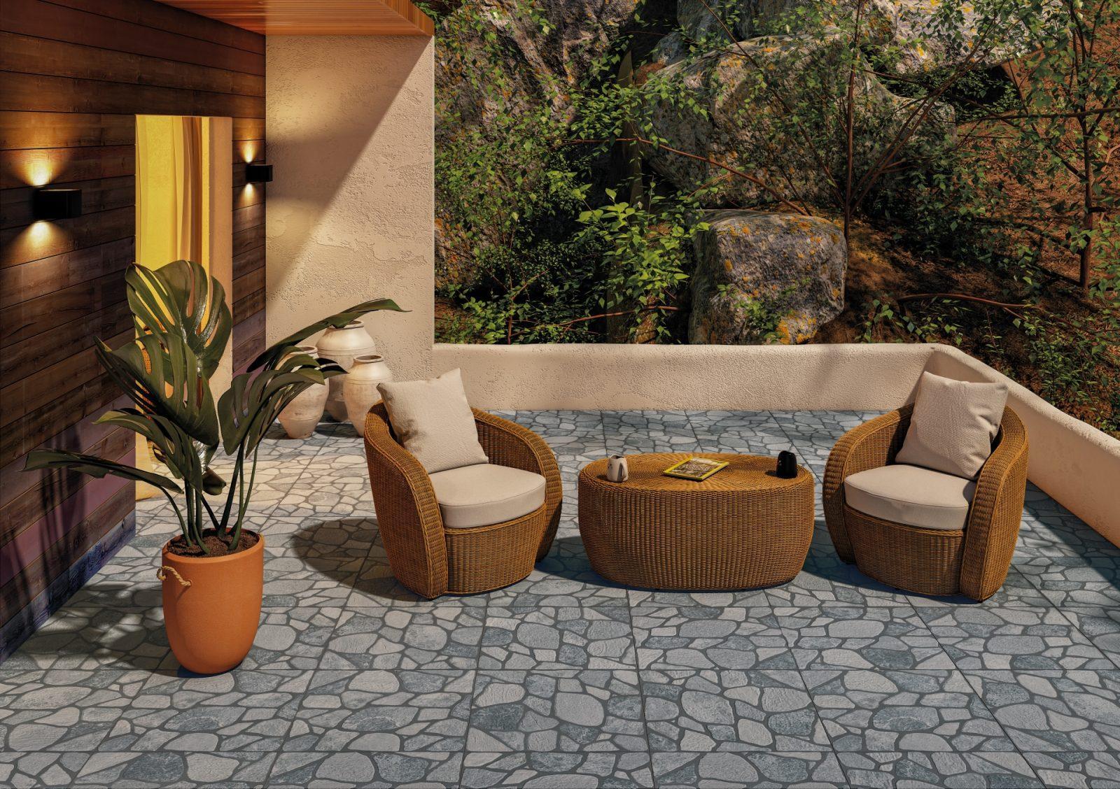 Graniser 60x60 Bodrum Sırlı Porselen uygulama örneği