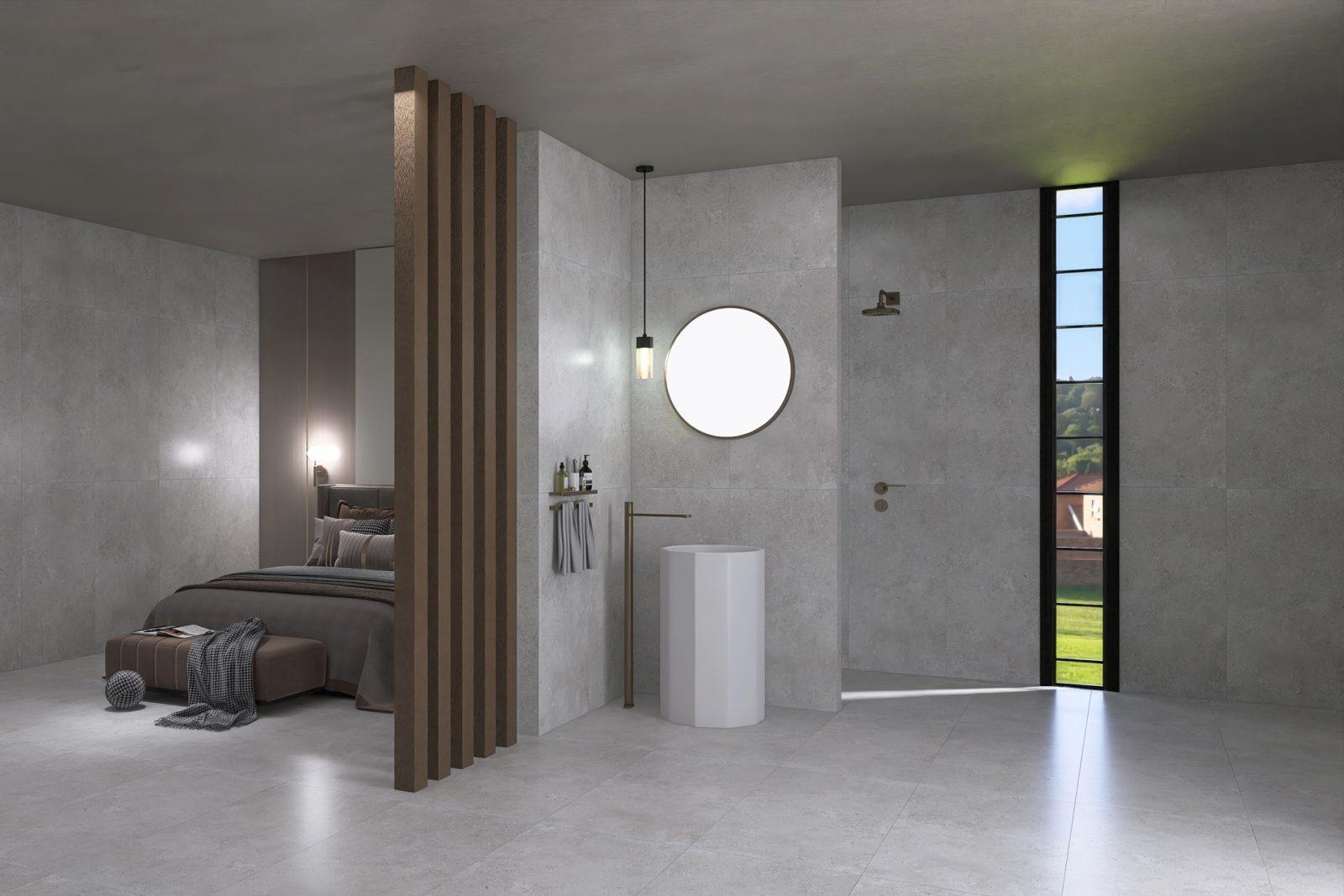 Graniser 60x120 Carestone Rektifiye uygulama örneği