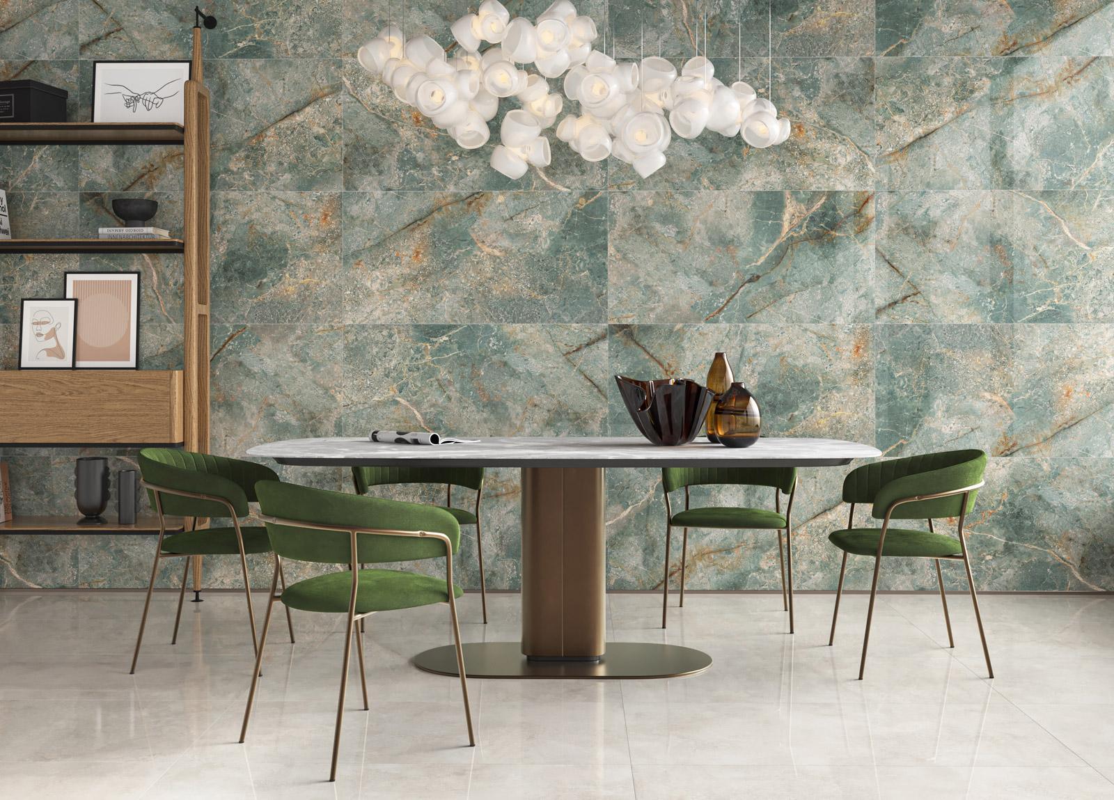 Güral Seramik 60x120 Vivienne Full Lappato uygulama örneği