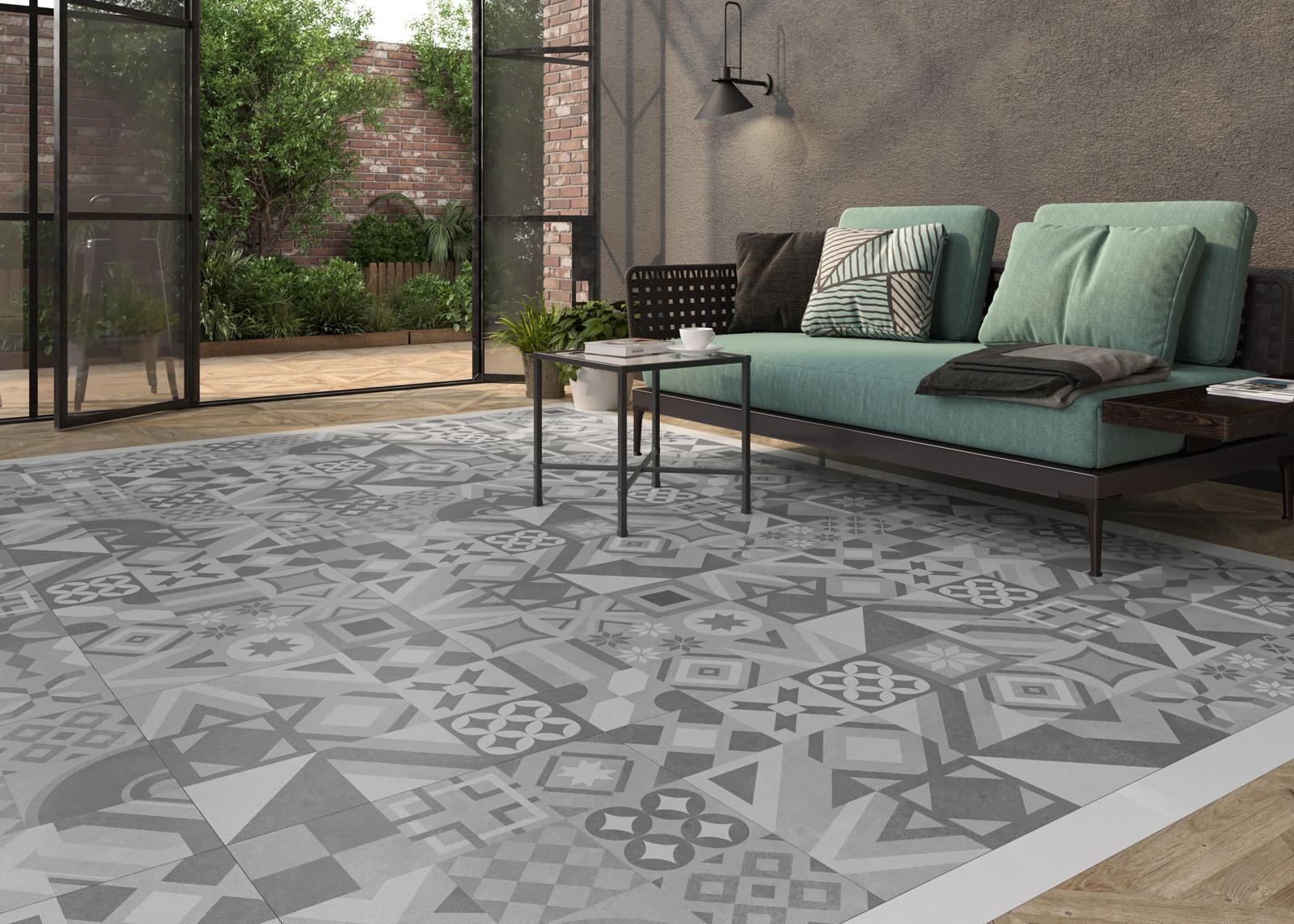 Güral Seramik 60x60 Seattle Mat uygulama örneği
