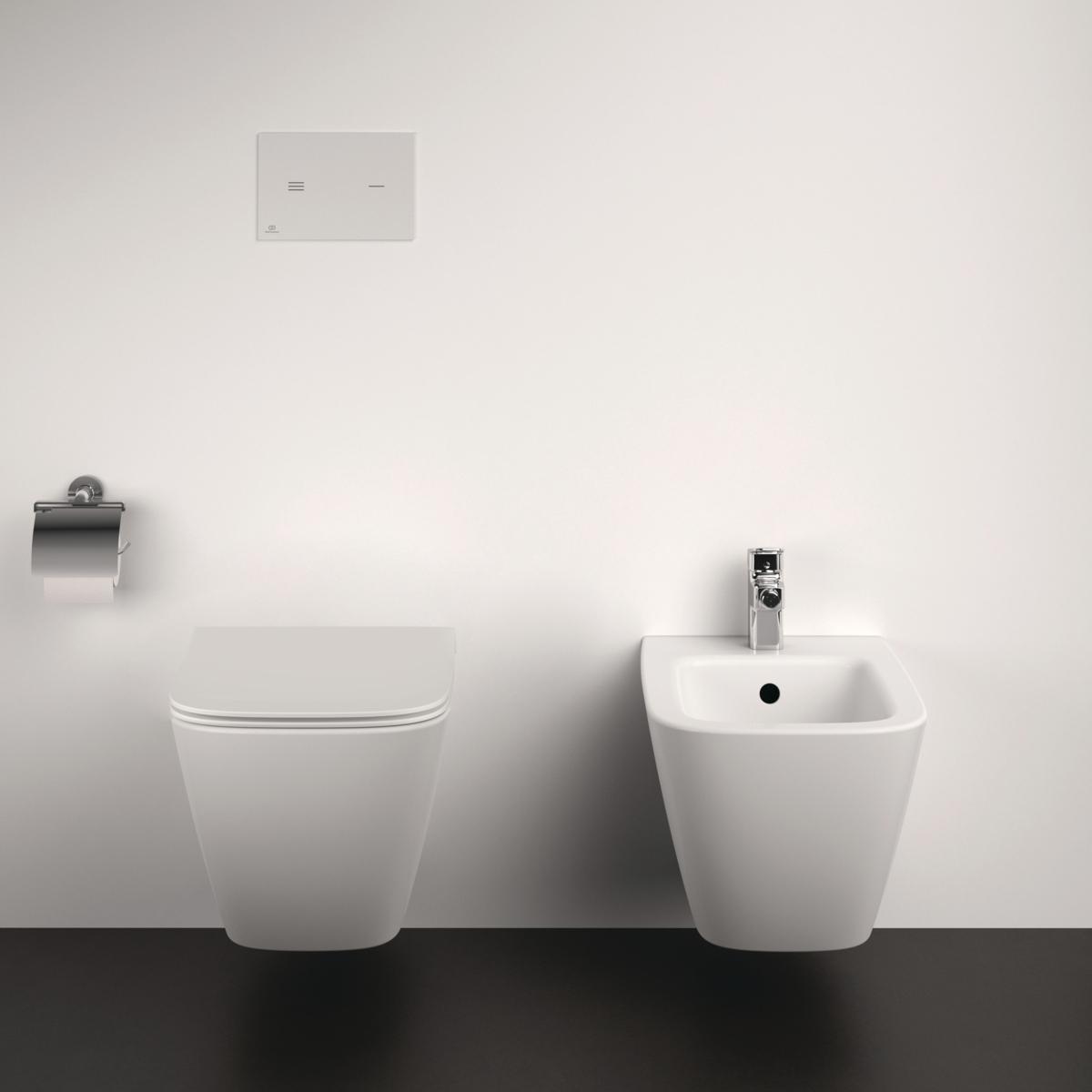 Ideal Standard i.life S Sandwiç Klozet Kapağı 360x410x50 mm Beyaz uygulama örneği