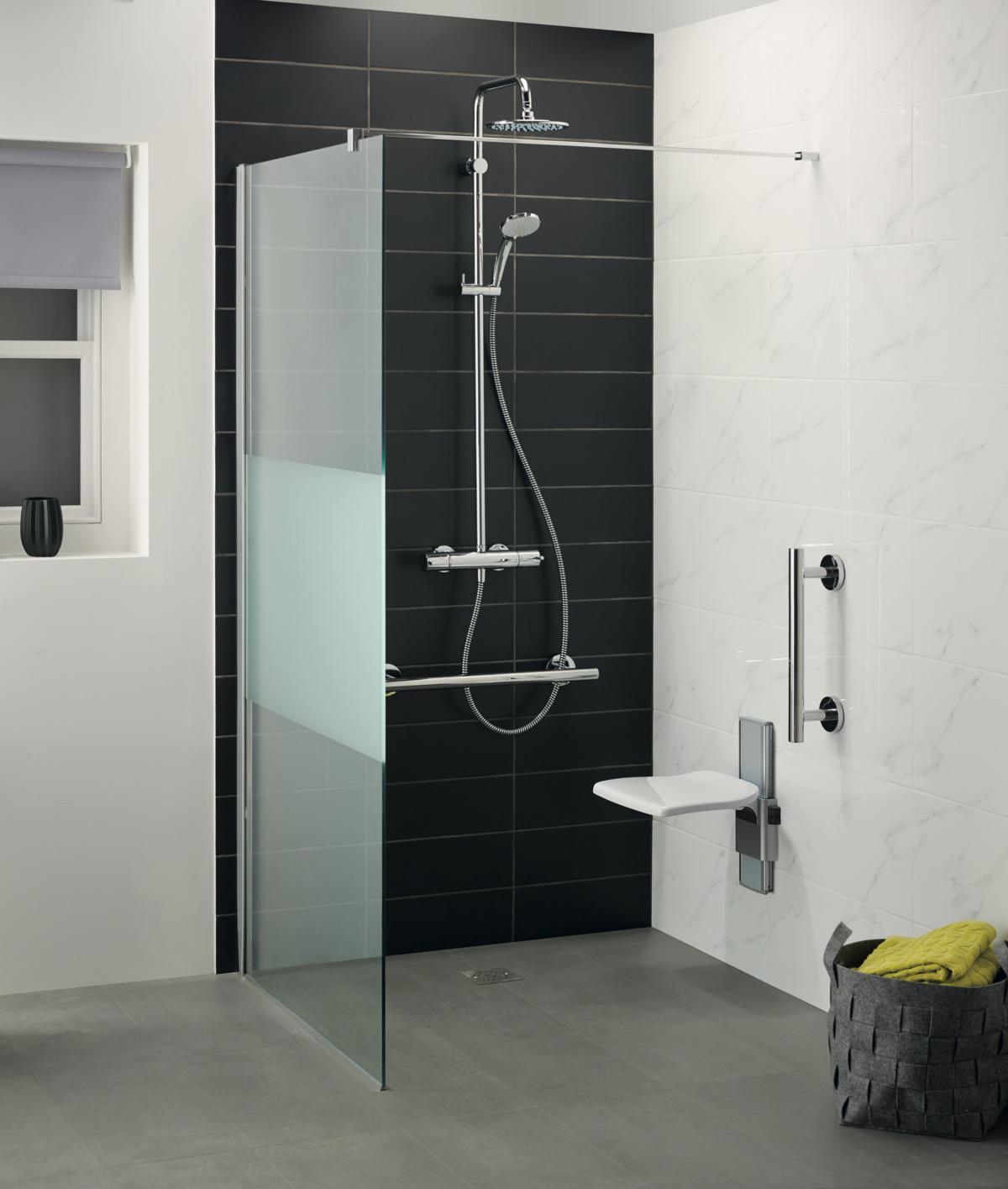 Ideal Standard Contour 21 Tutamak 485 mm Paslanmaz Çelik uygulama örneği