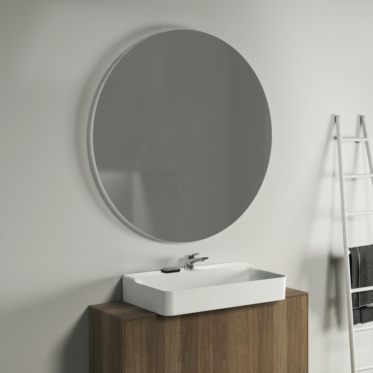 Ideal Standard Conca Işıklı Ayna 1200x26x1200 mm uygulama örneği