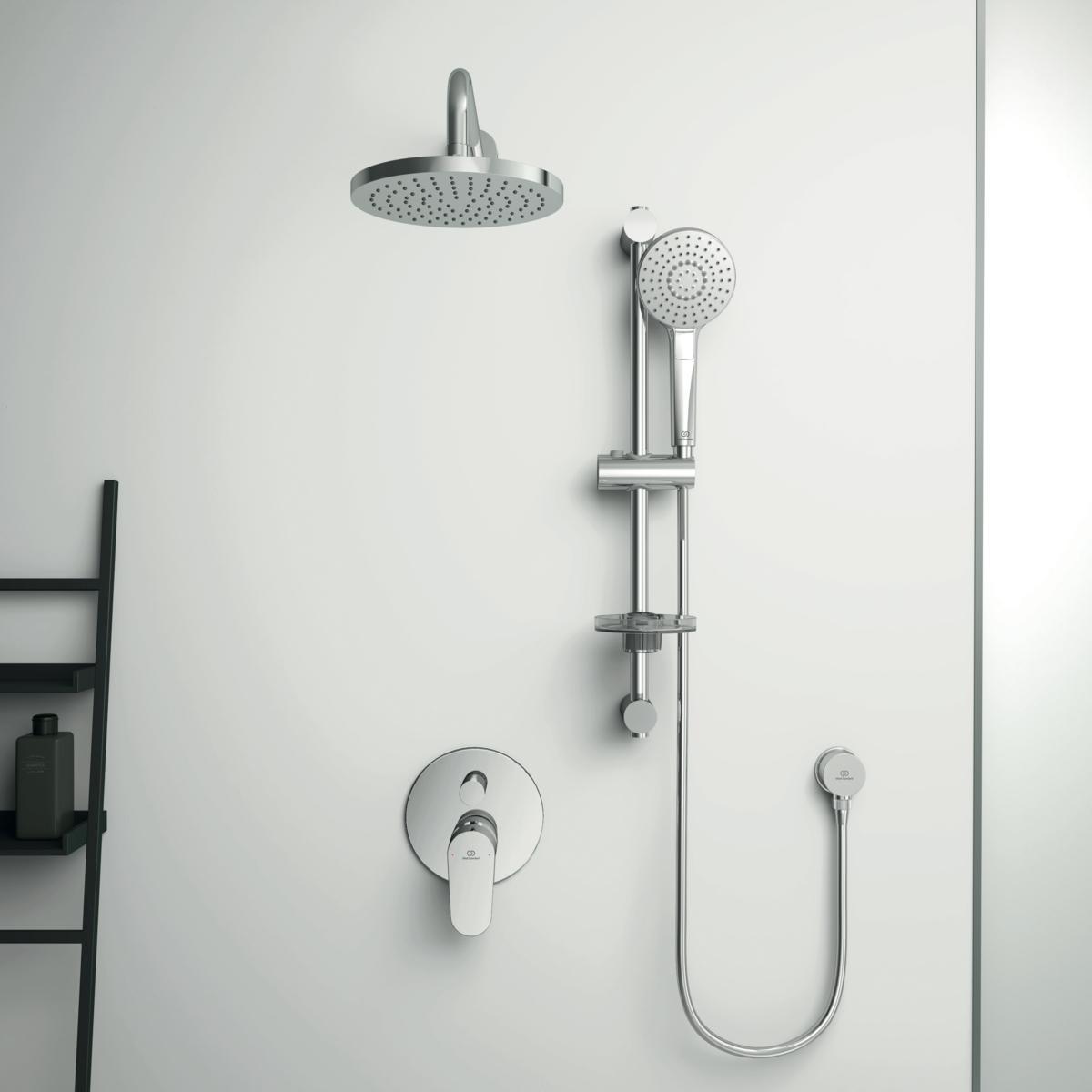 Ideal Standard Cerafine Model O Ankastre Banyo Bataryası 163x91x201.5 mm, Kit 1 dahil, 27.0 l/dk (3 bar) Krom uygulama örneği