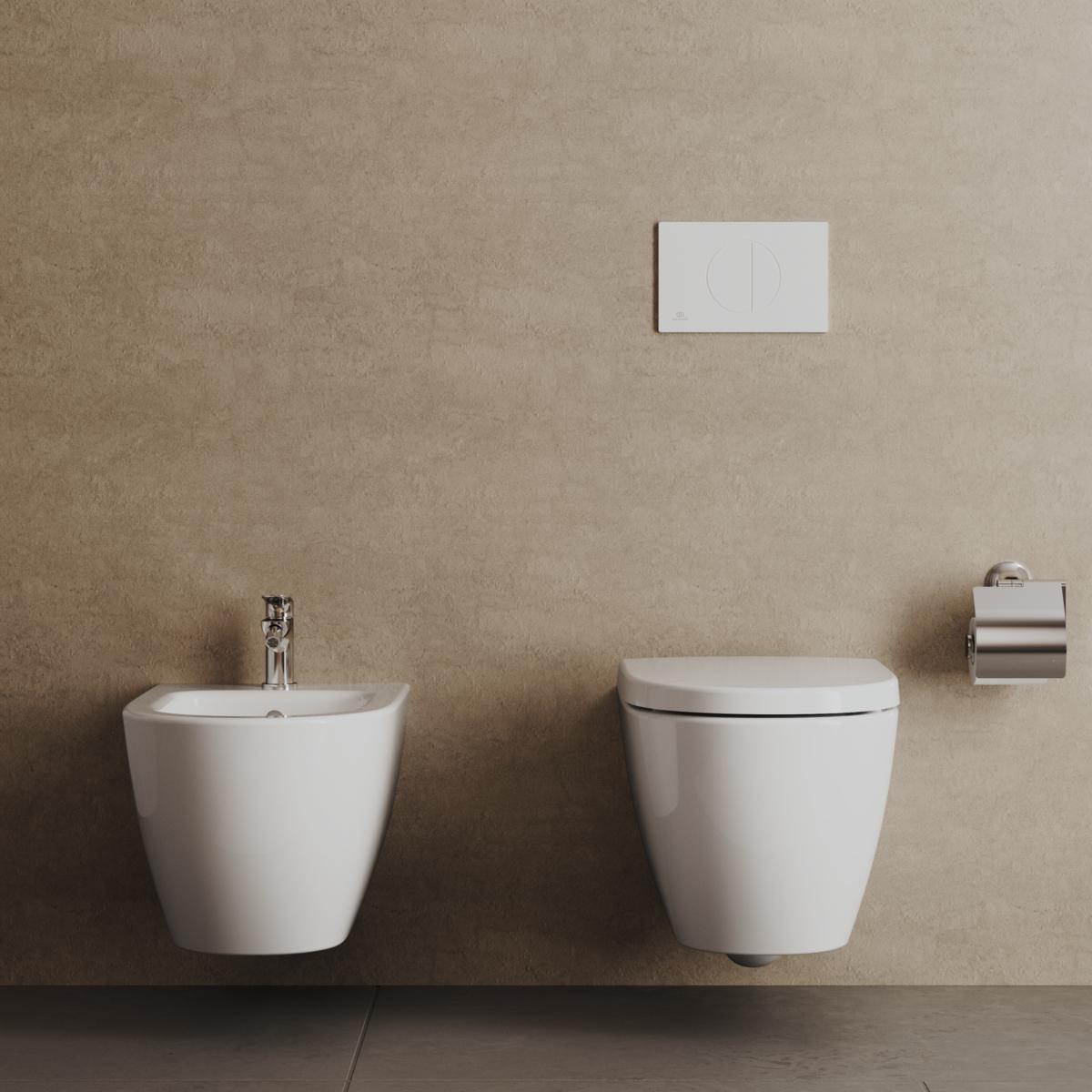 Ideal Standard La Dolce Vita Tuvalet Kağıtlığı 130x154 mm Fırçalanmış Altın uygulama örneği