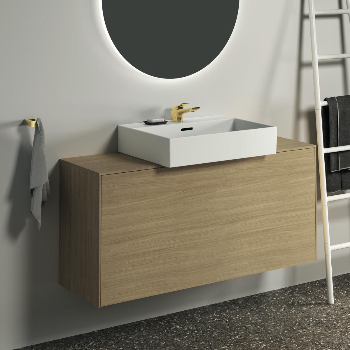 Ideal Standard Conca Havlu Askısı 49x74x35 mm Fırçalanmış Altın uygulama örneği