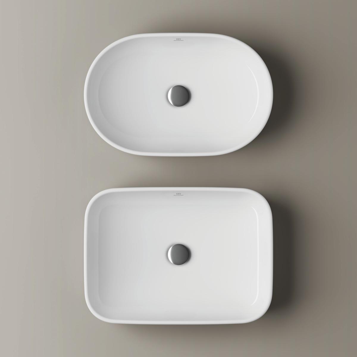 Ideal Standard i.life B Çanak Lavabo 550x400x130 mm, batarya deliksiz, taşma deliksiz Beyaz uygulama örneği