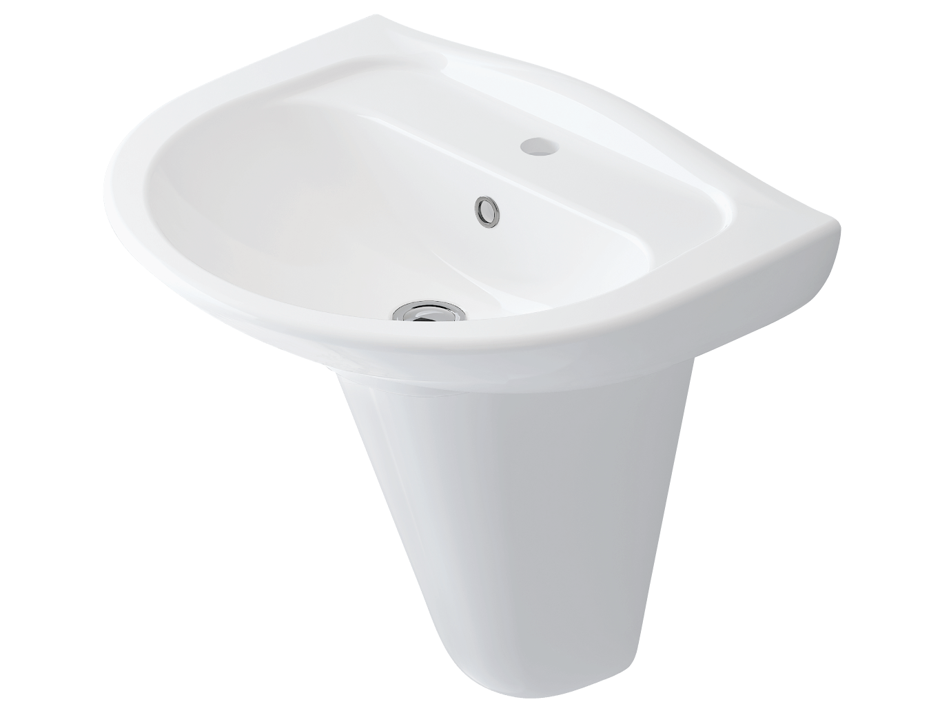 İdevit Samanyolu Lavabo 50x60 Beyaz uygulama örneği
