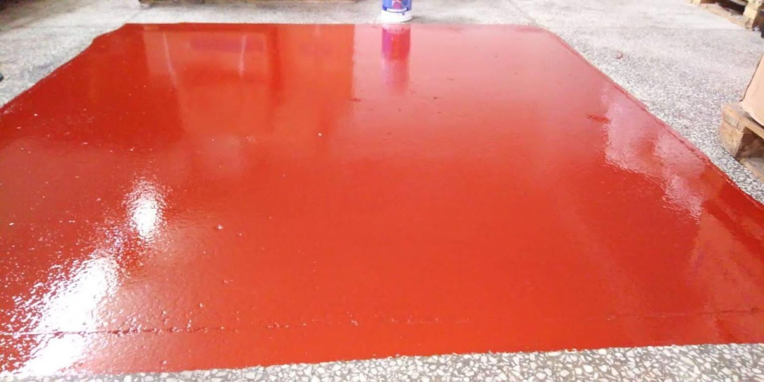 ISONEM SHINE FLOOR 2,25 kg Set uygulama örneği