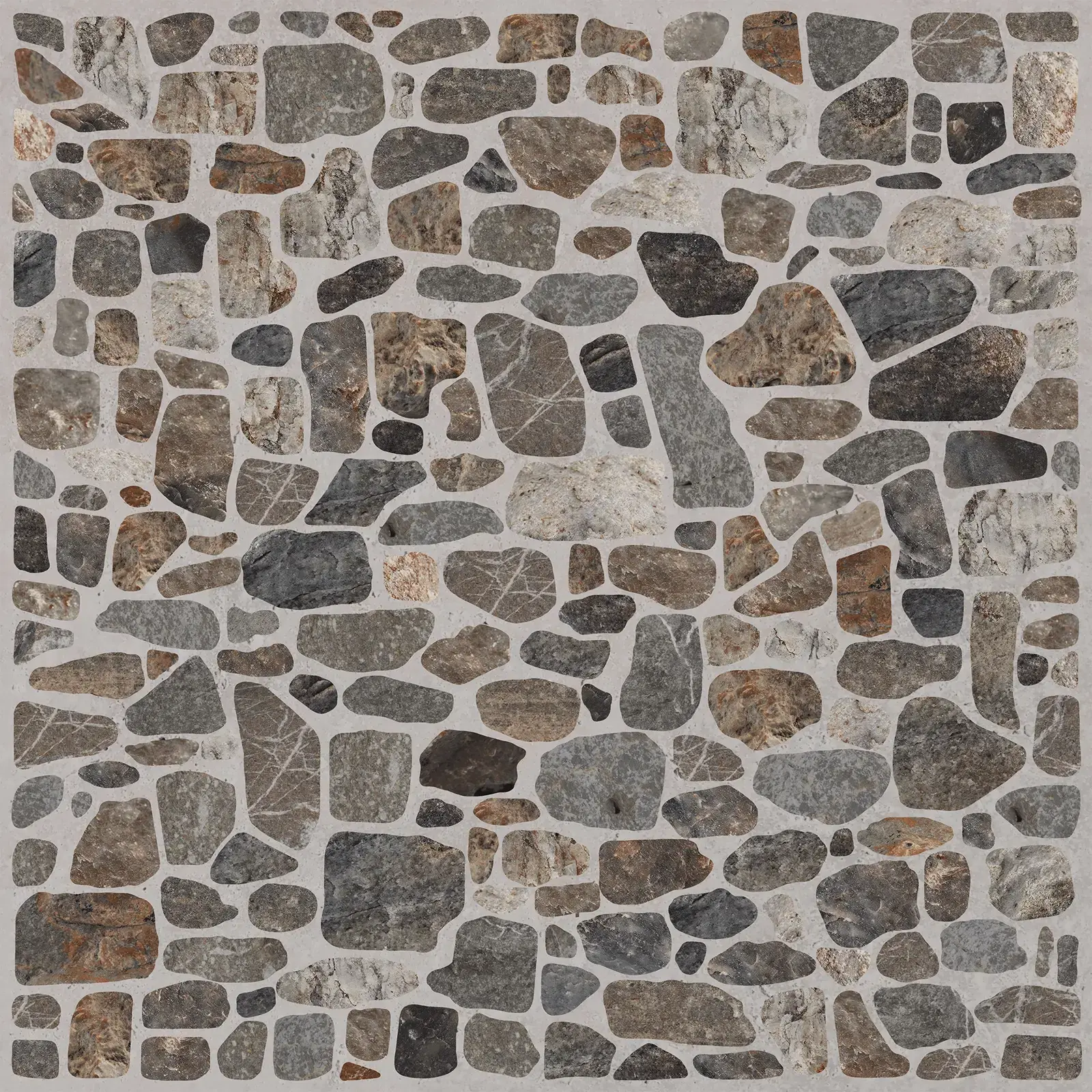 Çanakkale Seramik 60x60 Garden Kahve Sırlı Granit uygulama örneği