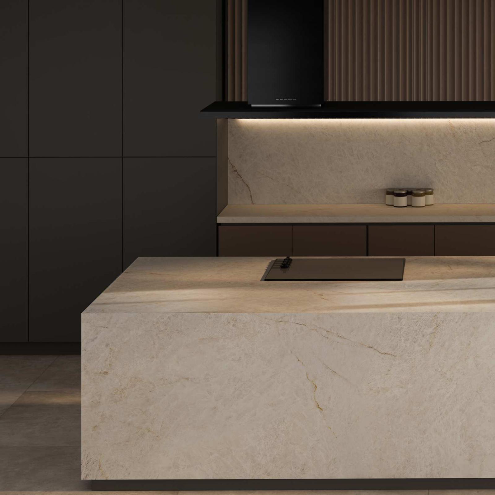 Kütahya Seramik 83x323 Crystal Luxor Parlak 12 MM uygulama örneği