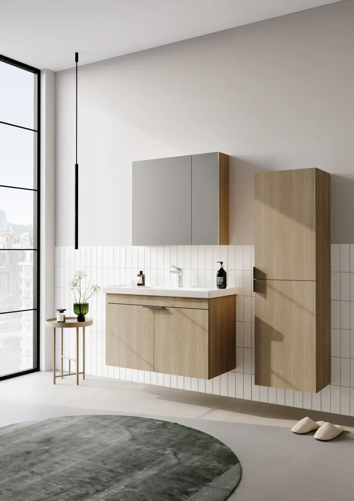 Orka 2025 Collection DESNA Banyo Dolabı Budva uygulama örneği