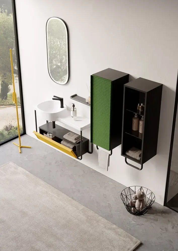 Orka Noto 80 cm Banyo Dolabı uygulama örneği