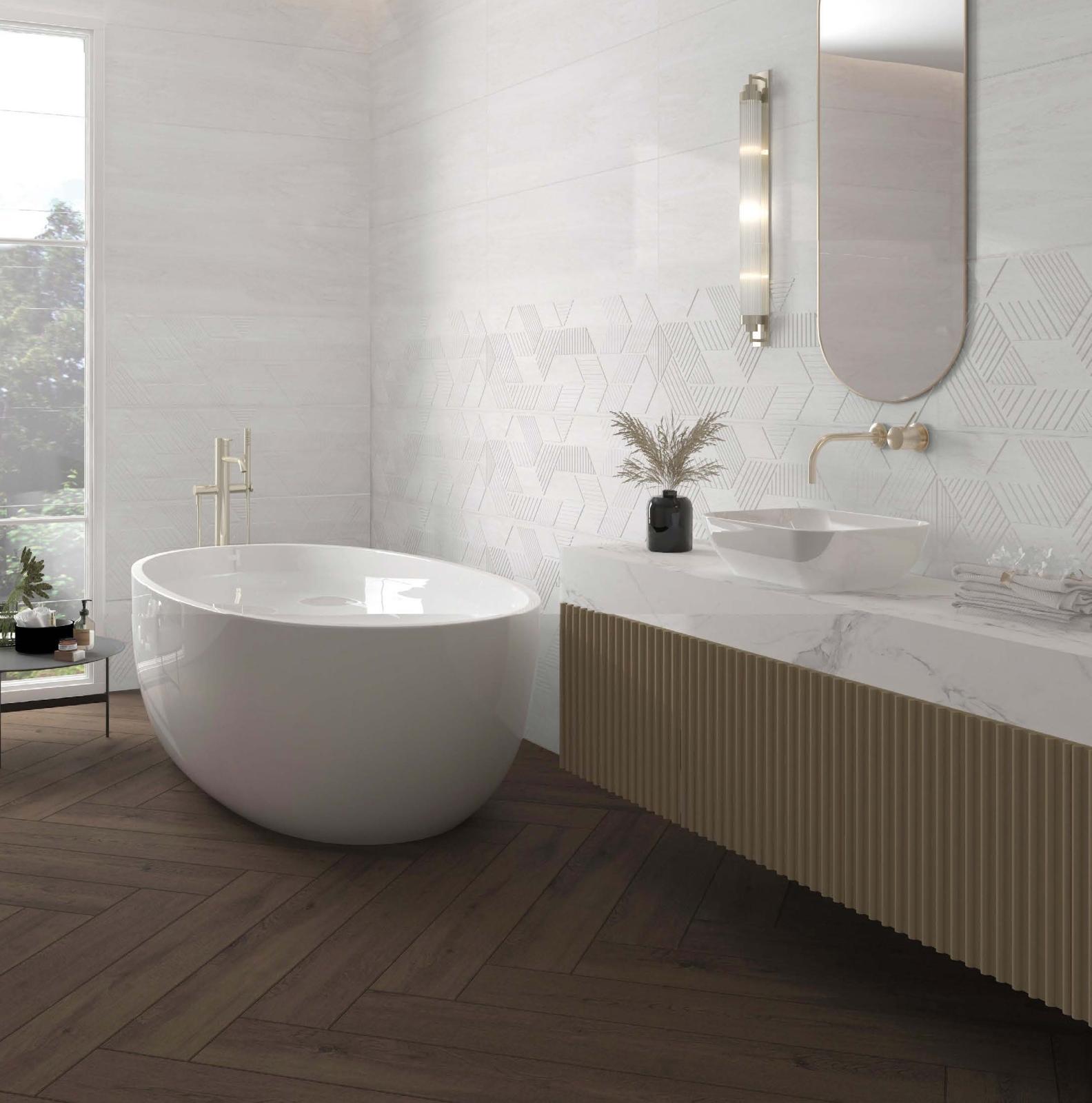 Qua Granite 40x120 Vivaldi Mat uygulama örneği
