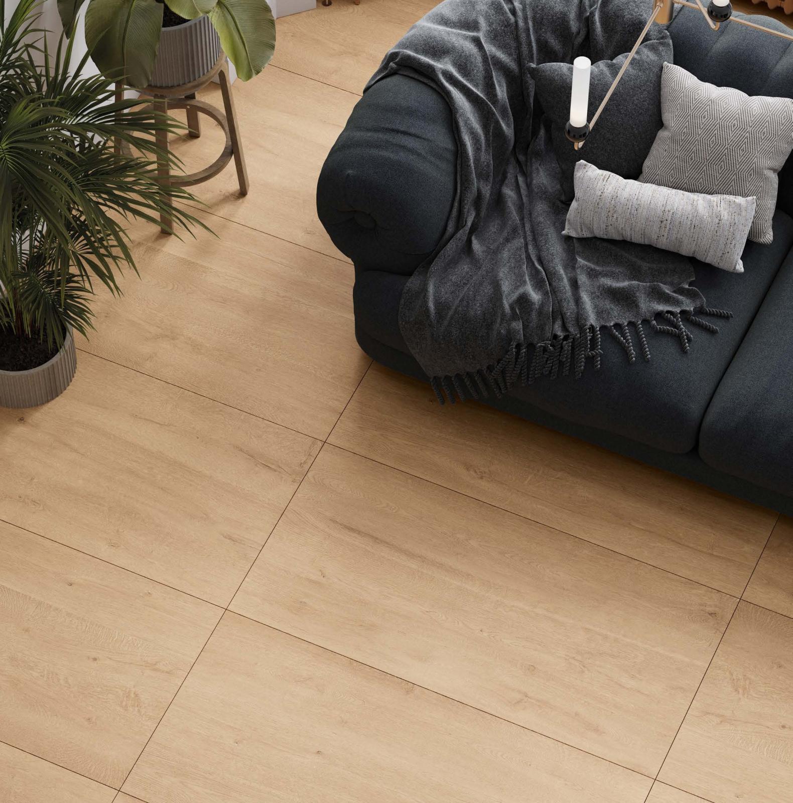 Qua Granite 60x120 Capri Maple Mat uygulama örneği