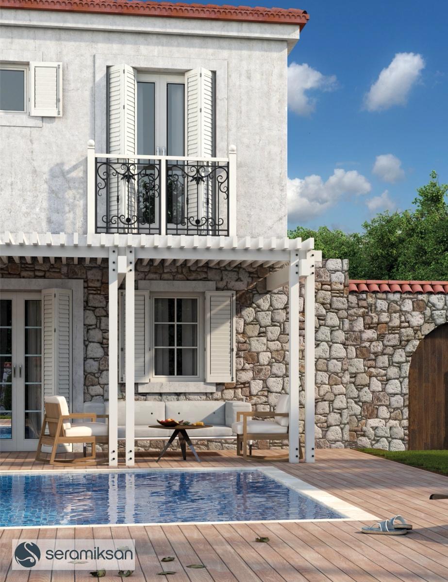 Seramiksan 50x50 Teak Akçaağaç Mat uygulama örneği