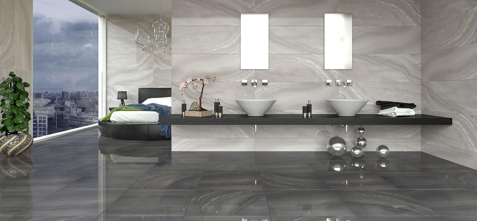 Seranit 40x120 Agatha Parlak uygulama örneği