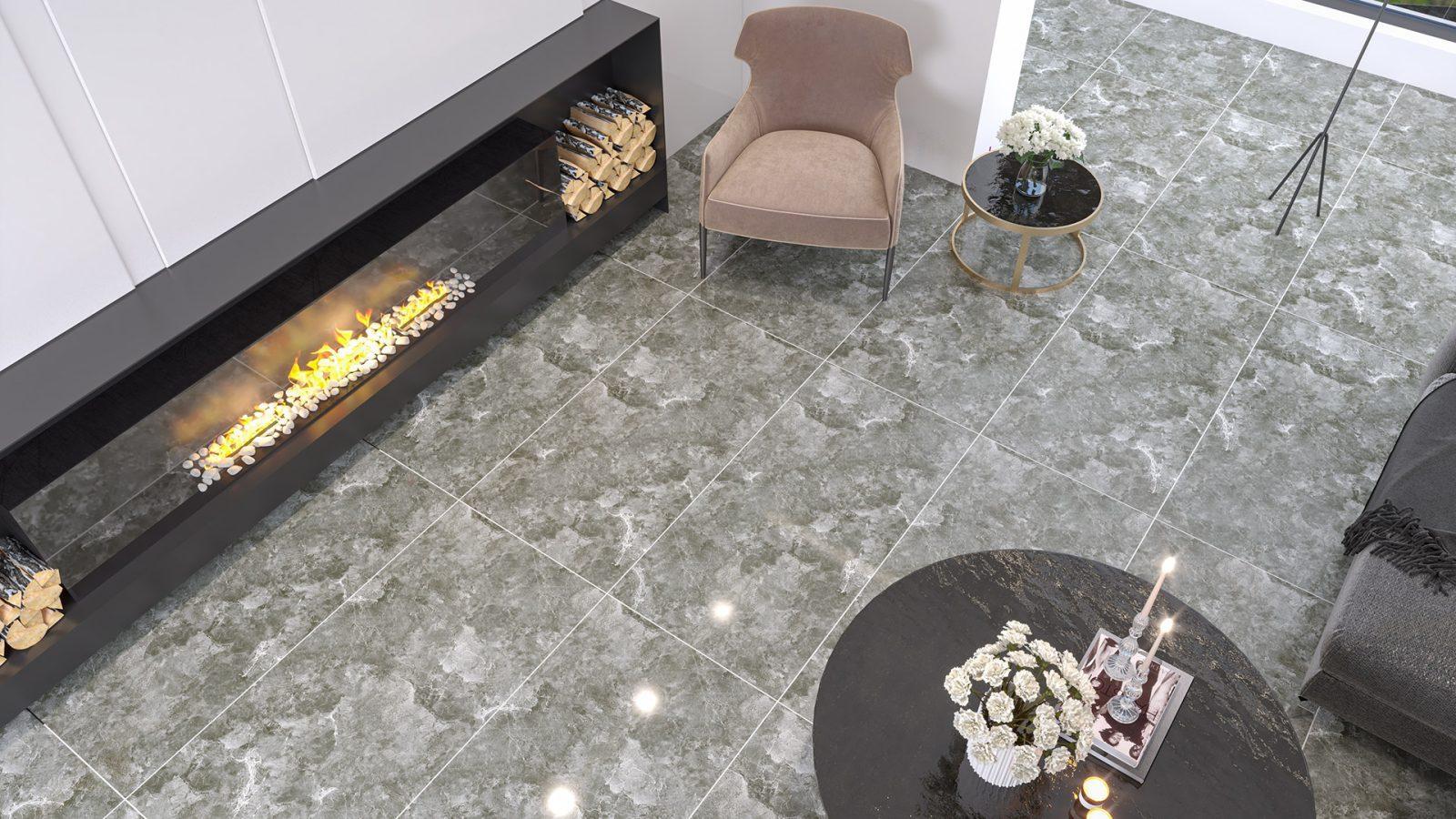 Uşak Seramik 60x120 Asos Nero Full Lappato uygulama örneği