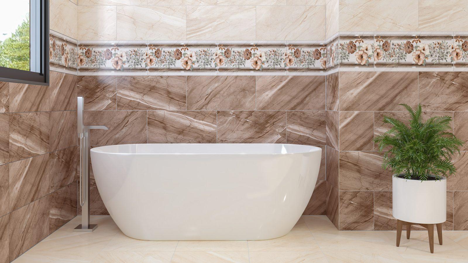 Uşak Seramik 30x60 Royal Bej Parlak uygulama örneği