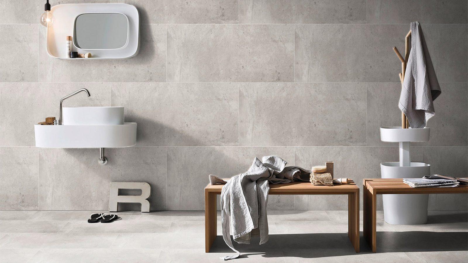 Uşak Seramik 60x120 Titan Gri Mat uygulama örneği