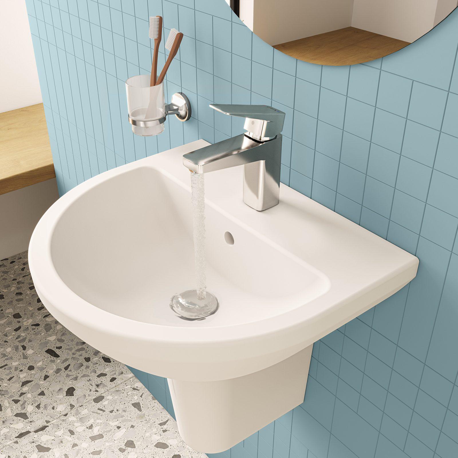 VitrA Integra Lavabo, 50x43 cm — 7066L003-0001 uygulama örneği