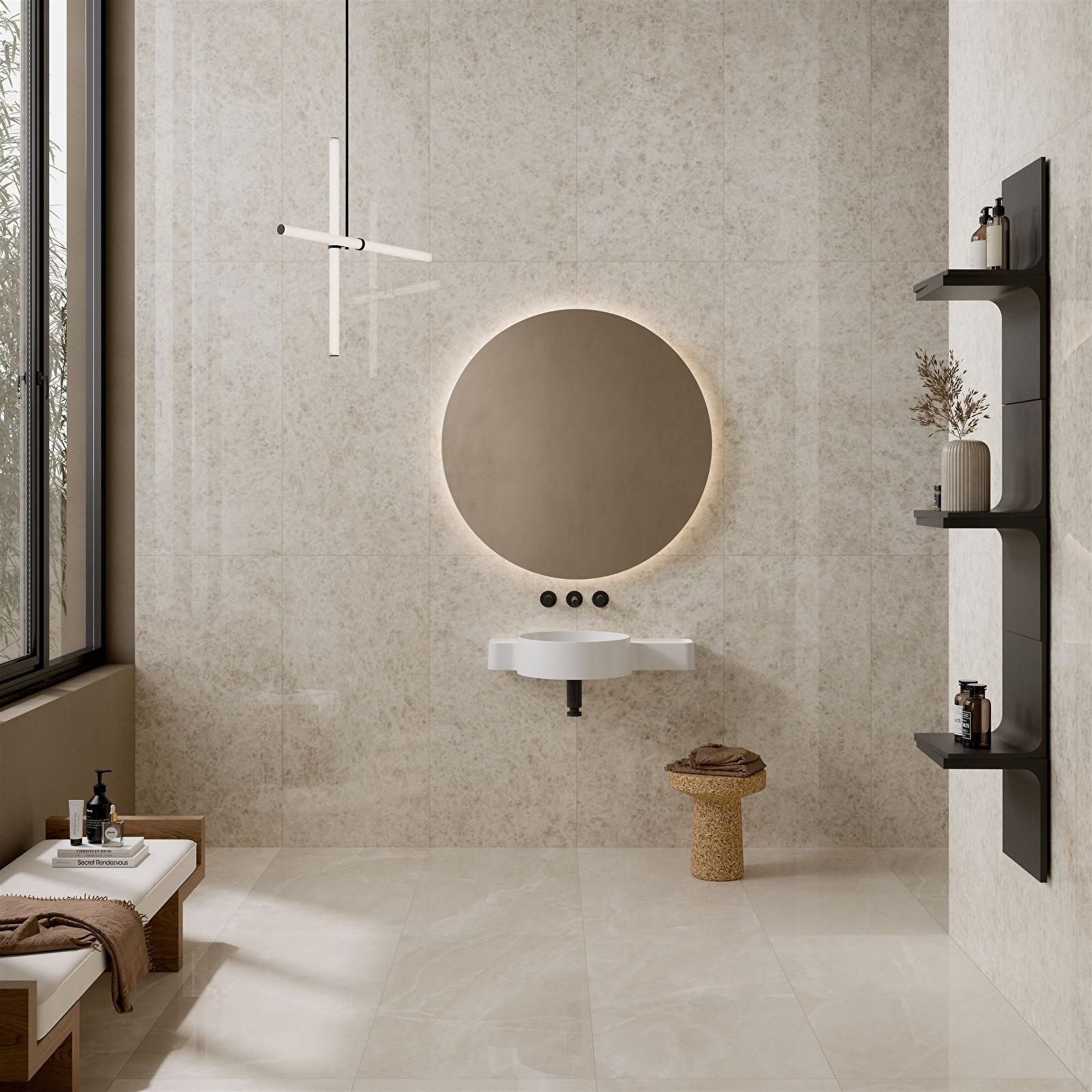 VitrA 60x120, City Marble, Fon, Açık Gri — K952070FLPR1VTSP uygulama örneği