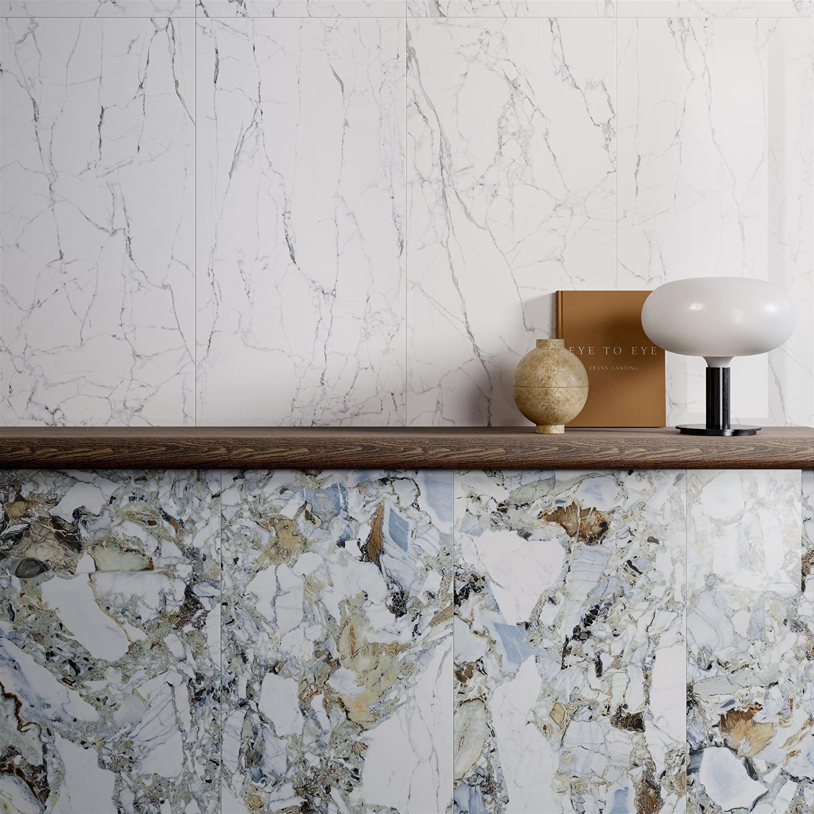 VitrA 60x120, City Marble, Fon, Krem — K952068FLPR1VTSP uygulama örneği