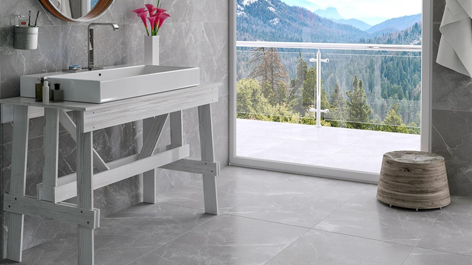 Yurtbay Seramik 60x120 Maison Kemik uygulama örneği