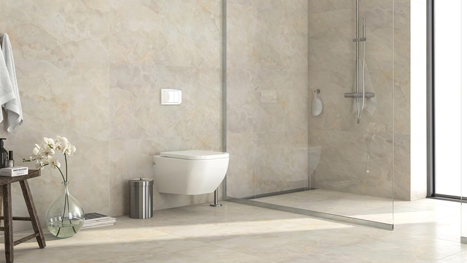 Yurtbay Seramik 60x60 Karen Beyaz uygulama örneği
