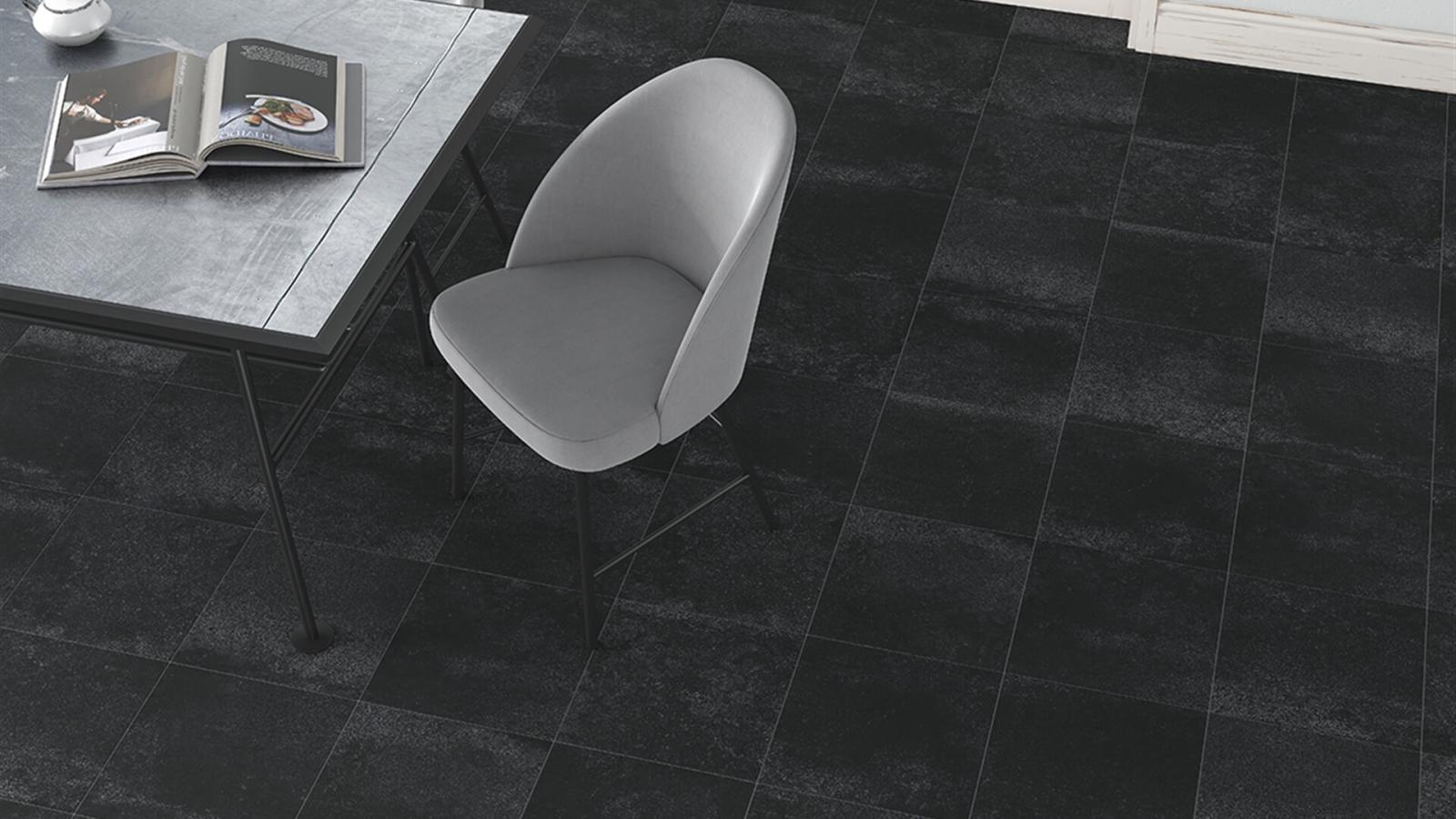 Yurtbay Seramik 33x33 Planet Gri uygulama örneği