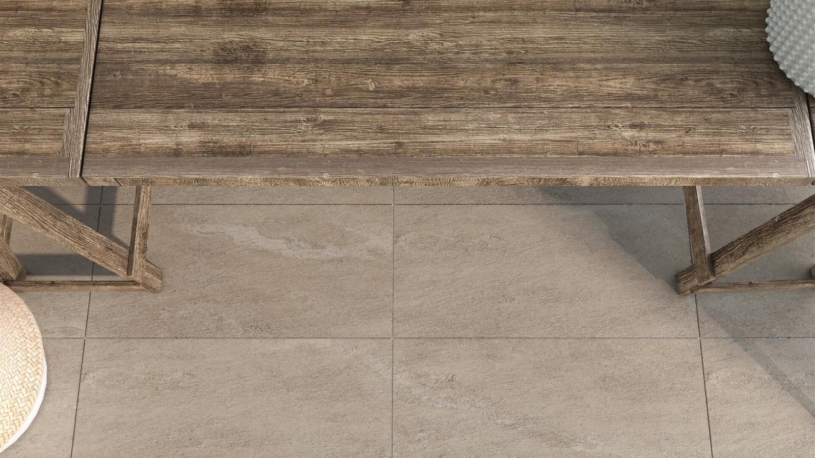 Yurtbay Seramik 60x120 Tierra Gri uygulama örneği