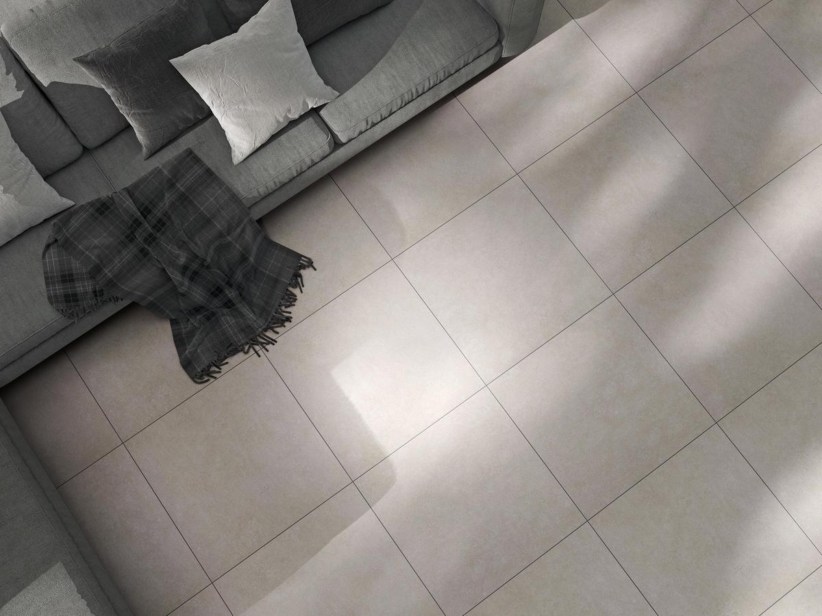 Kütahya Seramik 60x60 Matia Gri Rektifiye uygulama örneği