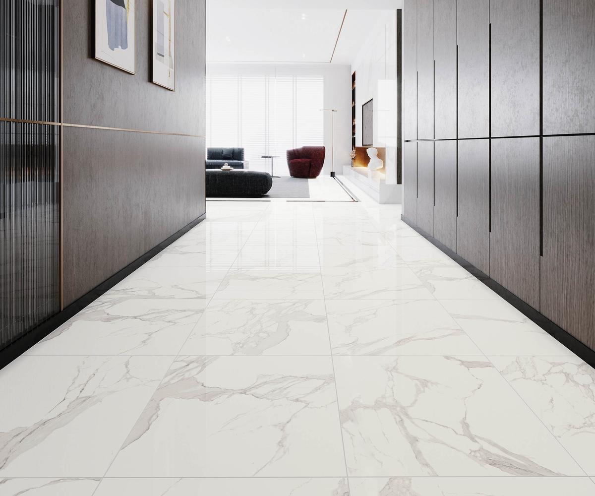 Kütahya Seramik 60x60 Statu Rektifiye Parlak Nano uygulama örneği