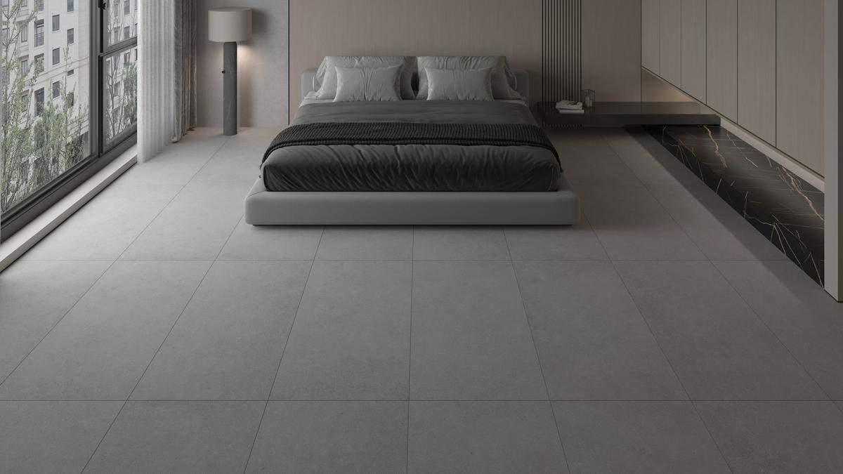 Kütahya Seramik 60x120 Padova Gri Rektifiye uygulama örneği