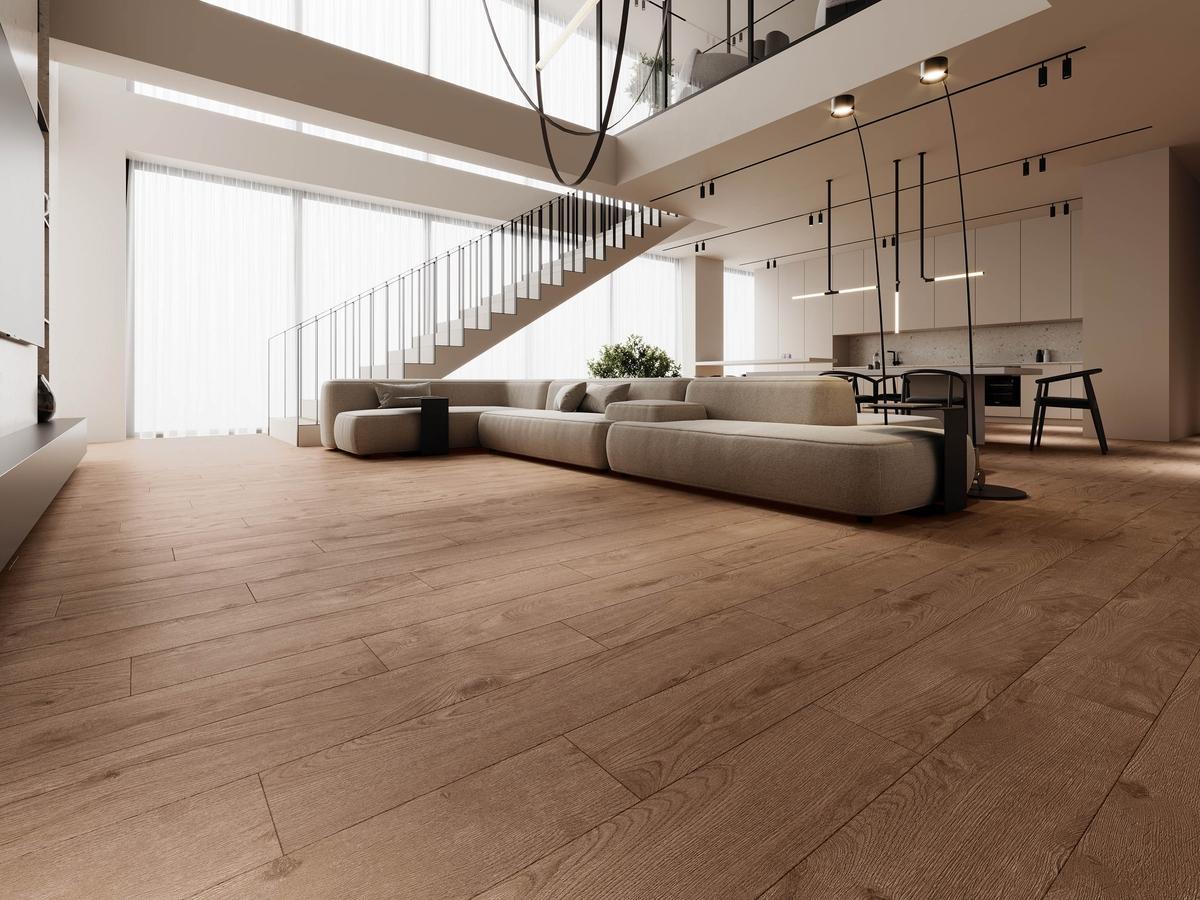 Kütahya Seramik 20x120 Acadia Mese Rektifiye uygulama örneği