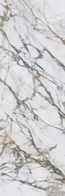 Çanakkale Seramik Marbles Mat Calacatta Macchia Sinterflex Porselen Karo 120x360