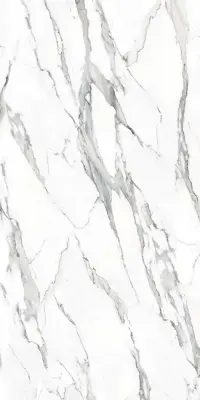 Çanakkale Seramik Marbles Statuario Blue Mat Kalesinterflex Porselen Plaka 160x320