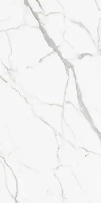 Çanakkale Seramik Calacatta Unique Parlak Kalesinterflex Porselen Plaka 162x323