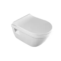 Çanakkale Seramik Idea Smart Akış Asma Klozet Taharet Delikli Açık Montaj Ultra Slim Smart Kapak