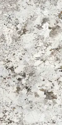 Çanakkale Seramik Alaska White Parlak Kalesinterflex Porselen Plaka 162x323