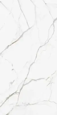 Çanakkale Seramik Calacatta Unique Mat Kalesinterflex Porselen Plaka 162x323
