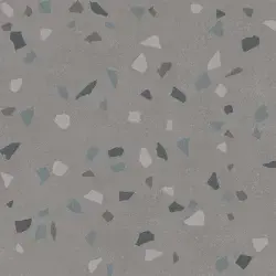 Çanakkale Seramik Terrazo Macro Mat Gri Sırlı Granit 59x59