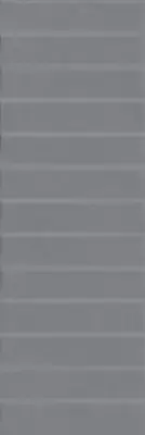 Çanakkale Seramik Intonaco Mat Gri Dekor 10x30