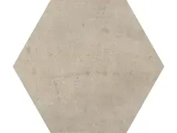 Çanakkale Seramik Hexagon Mat Krem Yer Karosu 17,5x20