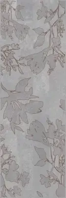 Çanakkale Seramik Cment Mat Kil 3 Modül Floral Dekor 40x120