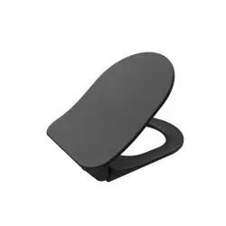 Çanakkale Seramik Zero 2.0 Dove 2.0 Ultra Slim Kapak Mat Siyah