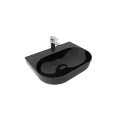 Çanakkale Seramik Zero 2.0 Oval Lavabo Siyah 60x45