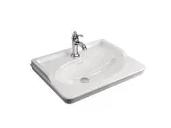 Çanakkale Seramik Artdeco Etajerli Lavabo 65x50
