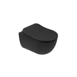 Çanakkale Seramik Zero 2.0 Smart Asma Klozet + Ultra Slim Kapak Mat Siyah