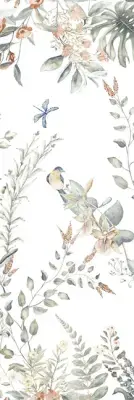 Çanakkale Seramik Shiro Bloom Mat 3 Modül Dekor 40x120